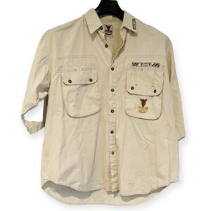 Vintage Cotler Expedition Short Sleeve Button Down
Shirt Size XL
